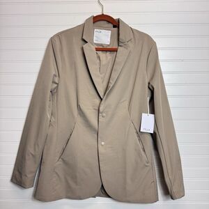 NEW Five Four Los Angeles FF.LA Mens Small Khaki Tan Nomad Blazer Nylon NWT